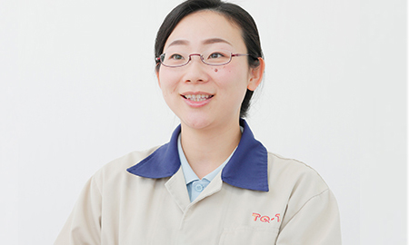 照山かおりさんのインタビューの様子