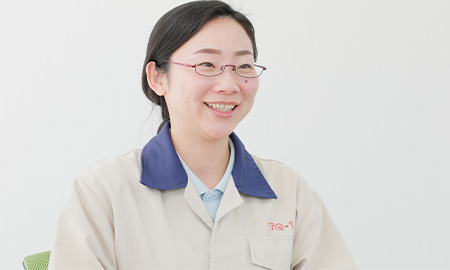 照山かおりさんのインタビューの様子